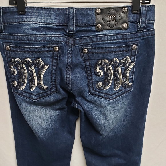 Miss Me Boot Cut Signature Denim Jeans 78T - Picture 1 of 5